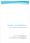 Alkohol och drogpolicy