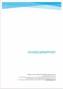 Avvikelserapport