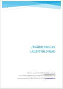 Utvrdering av lagefterlevnad