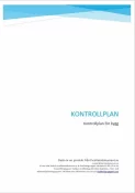 Kontrollplan - Enkel mall fr bygg