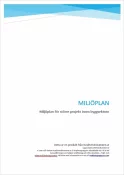 Miljplan  Avancerad mall fr strre projekt
