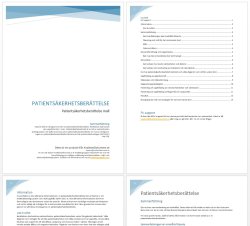 Patientskerhetsberttelse mall