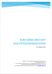 Kvalitetsledningssystem