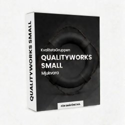 Quality Works Small - Endast mjukvara f�r sm�f�retag