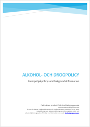 Alkohol och drogpolicy