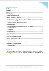 Arbetsmiljplan  Enkel mall fr sm fretag