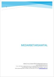Medarbetarsamtal