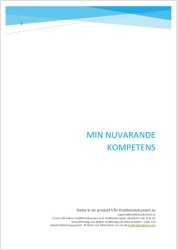 Blankett fr min nuvarande kompetens