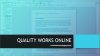 Quality Works Online - Kvalitetssledningssystem 