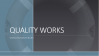  Quality Works Online - Versionhanterare 